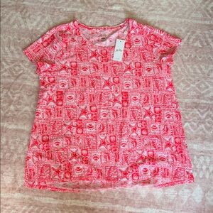 Lilly Pulitzer Etta Shirt XXL NWT